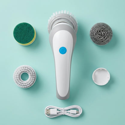ZenClean - Cepillo Eléctrico 5 en 1 que Limpia por Ti